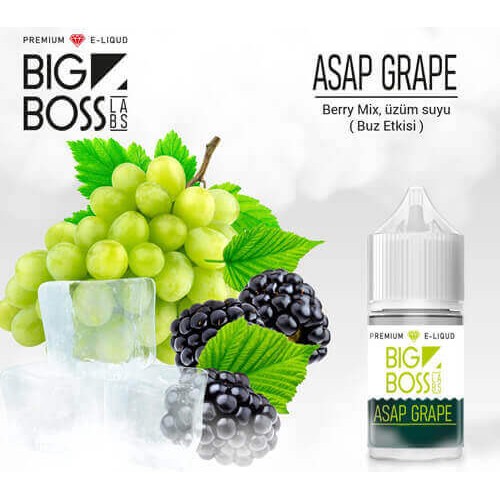 Big Boss Asap Grape Salt Likit Big Boss Asap Grape Salt Likit