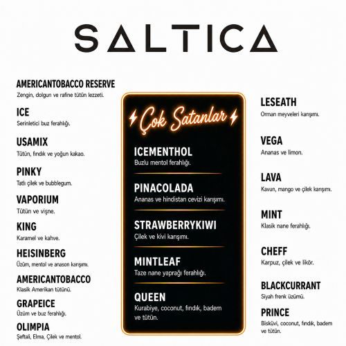 Saltica Salt Likit Serisi