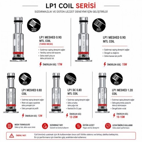 Smok Lp1 Coil Serisi