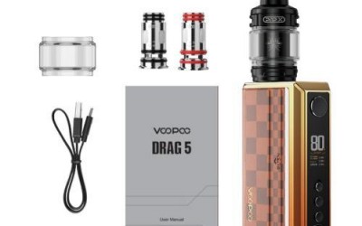 VOOPOO Drag 5 Kit İncelemesi | Çift 18650 Güçlü DL Mod Cihaz