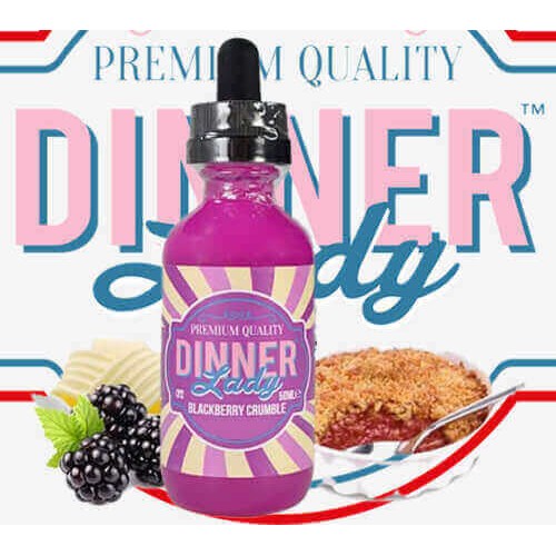 Dinner Lady Blackberry Crumble Premium Likit 60ML Dinner Lady Blackberry Crumble Premium Likit 60ML
