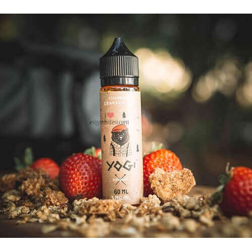 Yogi Strawberry Granola Bar 60ML Premium Likit Yogi Strawberry Granola Bar 60ML Premium Likit