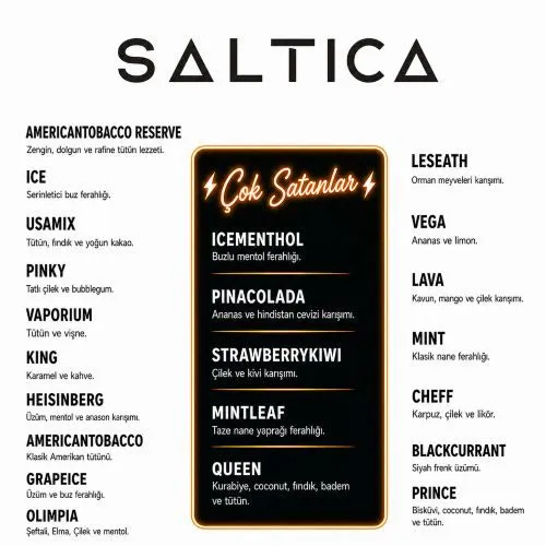 Saltica Salt Likit Serisi